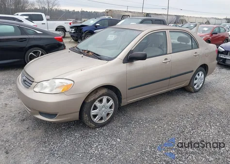 2004 Toyota Corolla Ce from USA, damaged, VIN 1NXBR32E94Z262943